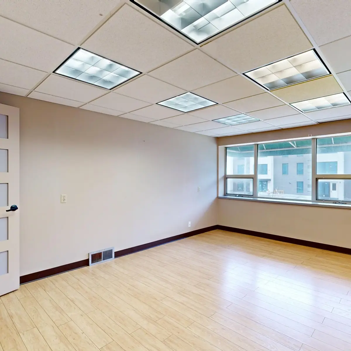 Vacant office ready for handover