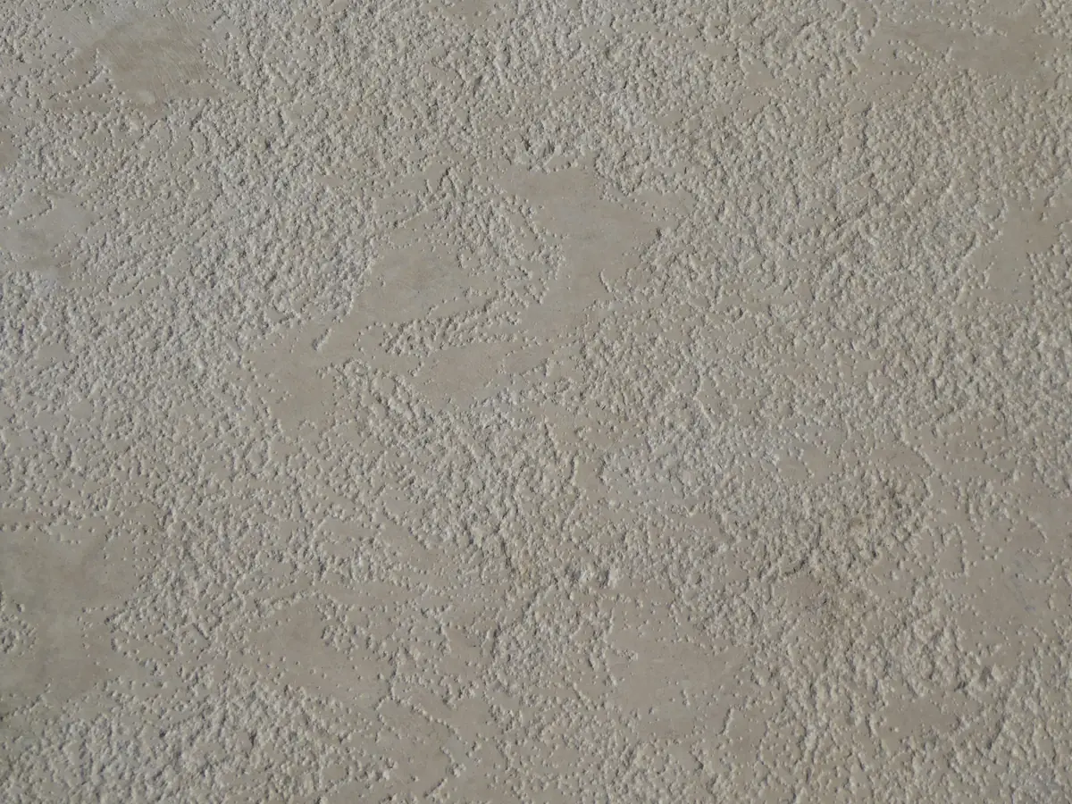 Fine beige textured silicone render surface