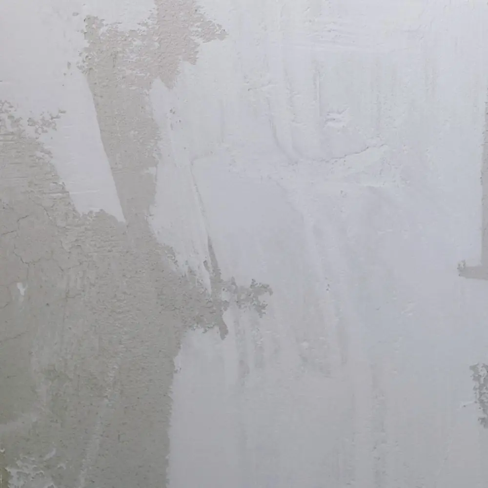 Polished plaster finish with soft trowel marks